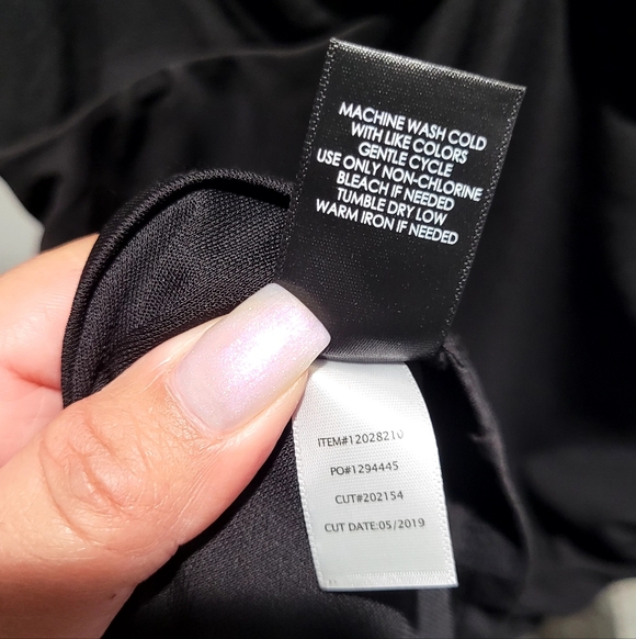 NWT Torrid Black Maxi Jersey Off Shoulder Dress Size 1X - Picture 7 of 12